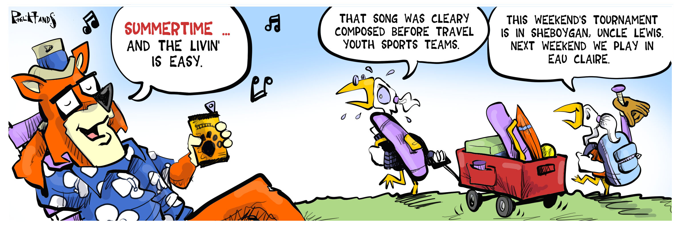 MENDOTA MARSH, with Oscar and Lewis